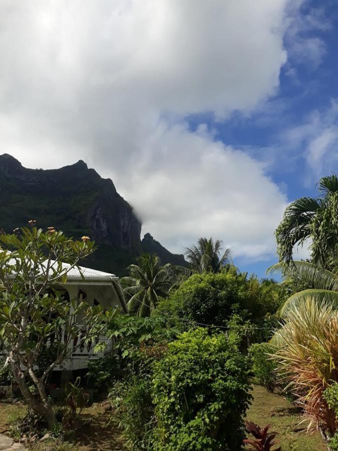 Chez Mimi Et Daniel Villa Bora Bora Exteriör bild